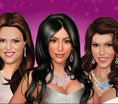 Hra - Kardashian Sisters Make-Up