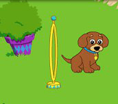 Hra - Dora cvičí šteniatko