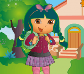 Dora ide do školy
