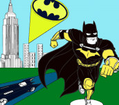 Batman Cartoon Coloring