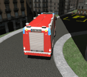Hra - 3D Fire Fighter Parking