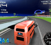 English Bus 3D Racing