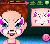 Baby Barbie Hobbies: Face Painting