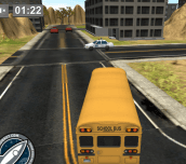 Hra - Park It 3D School Bus 2