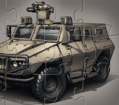 Hra - Military Truck Puzzle