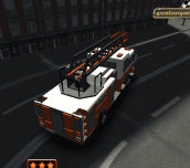 Hra - Fire Truck Dash 3D Parking
