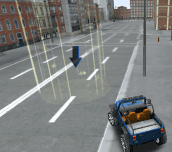 Hra - City Truck Madness 3D Parking