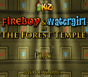 Hra - Fireboy And Watergirl Forest Temple