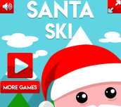 Hra - Santa Ski