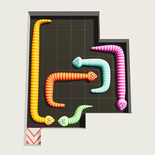 Hra - Snake Puzzle
