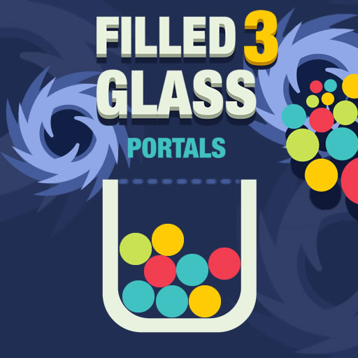 Hra - Filled Glass 3 Portals