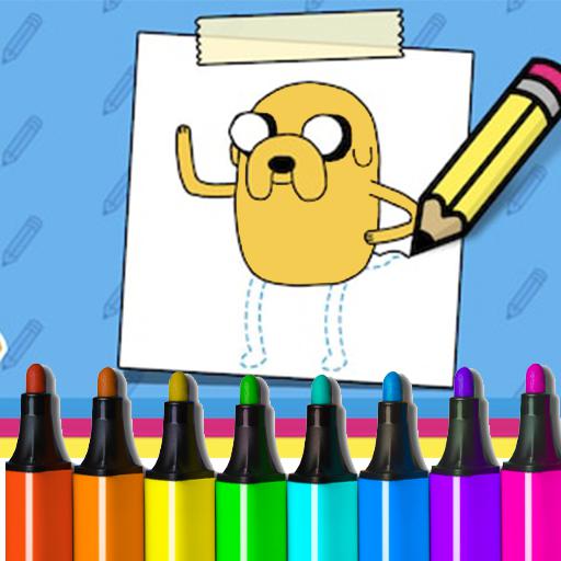 Hra - Adventure Time: How to Draw Jake