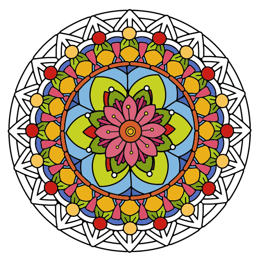 Hra - Mandala Coloring Book